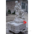 cherub statue marble water fountain